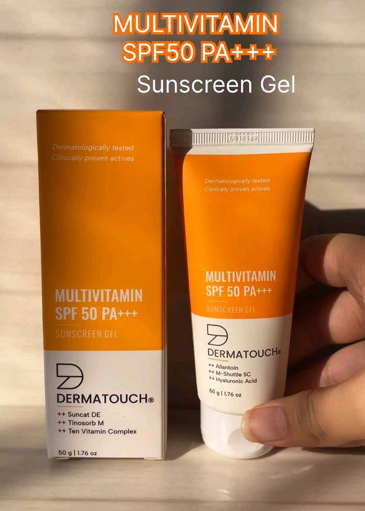 Dermatouch Multivitamin SPF50 Sunscreen Gel