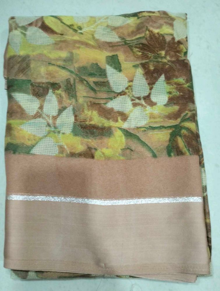 Elegant Floral Saree