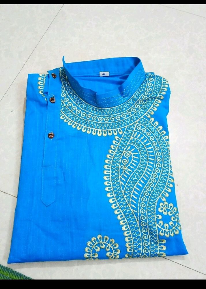 New Khadi Cotton Kurta For Men