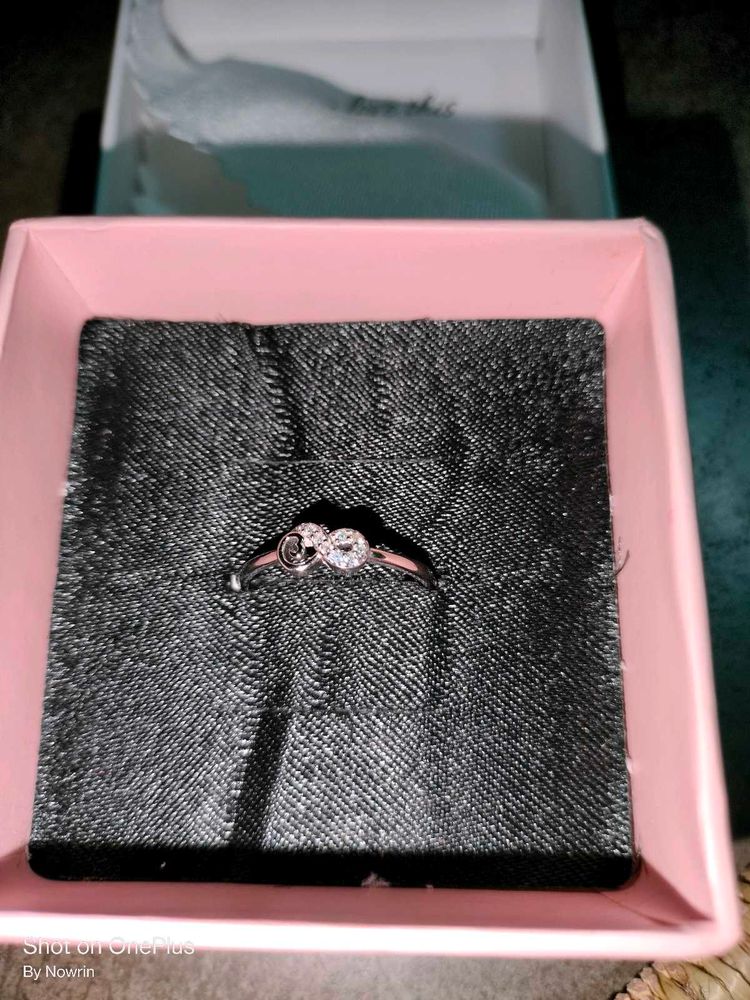 925 Silver Infinity Ring