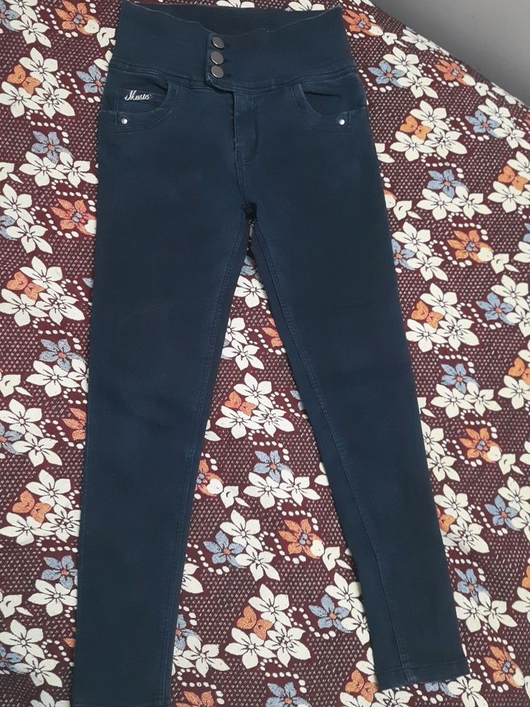High-Waisted Skinny Jeans For Kids