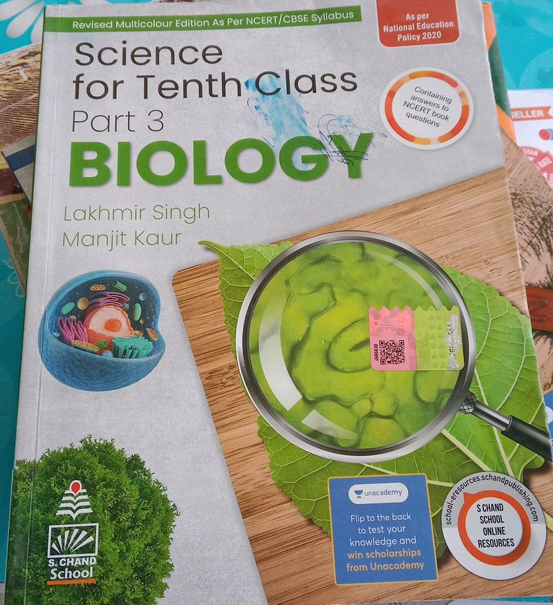 S Chand Biology Class 10th Book
