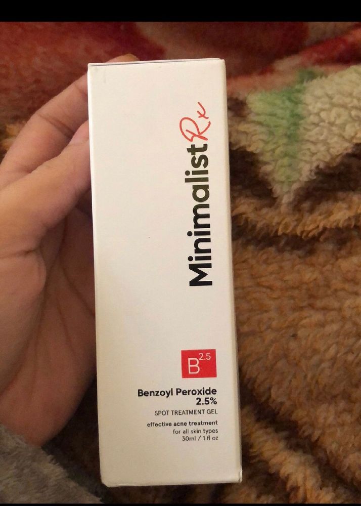 Minimalist Serum Benzoyl Peroxide 2.5% Spot Gel For Acne