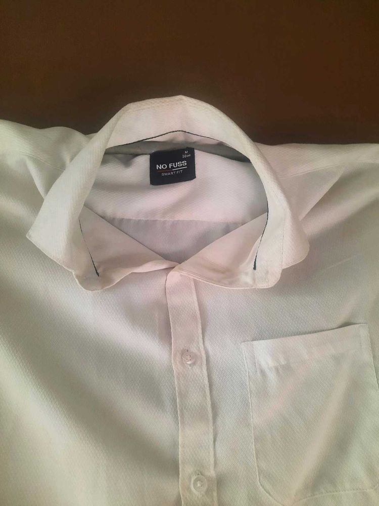 WHITE UNISEX SHIRT