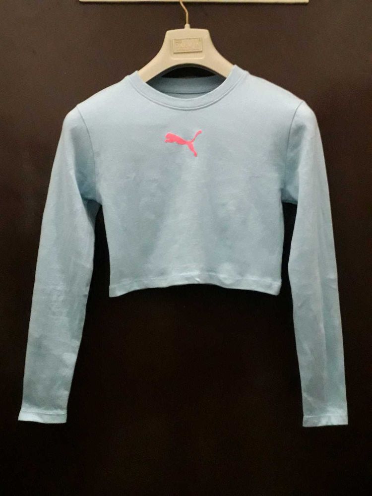 Gym Long Sleeve Crop Top