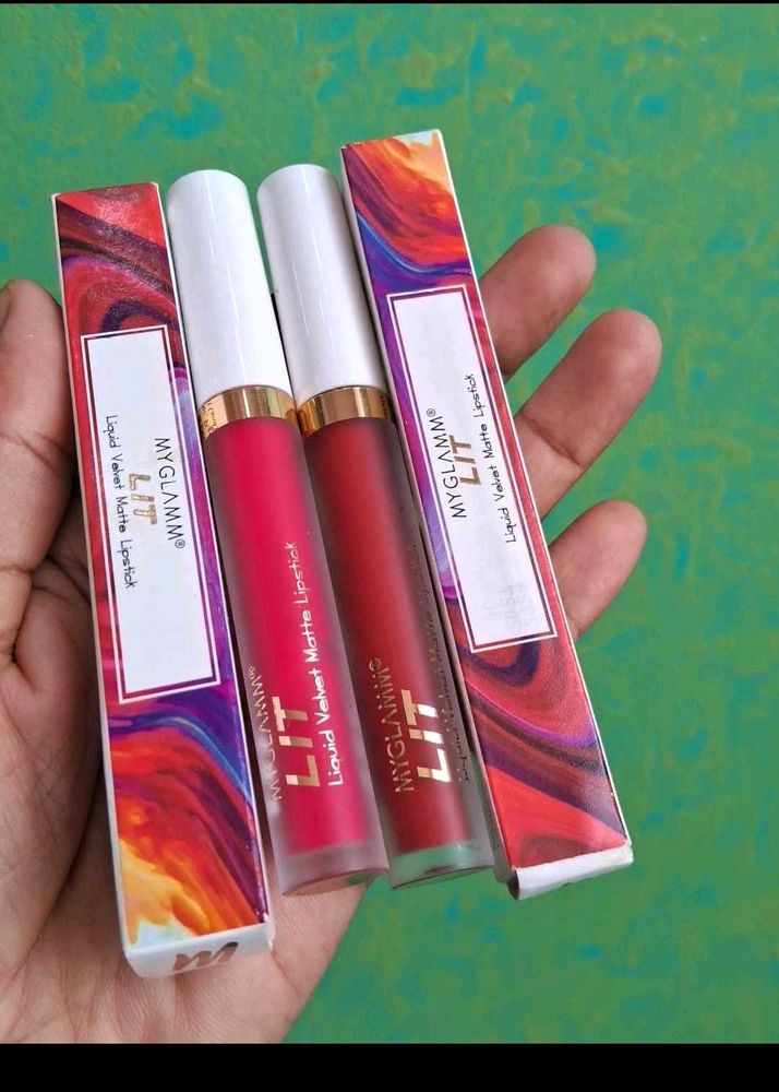 Myglamm Set Of 2 liquid Velvet Matt Lipstick