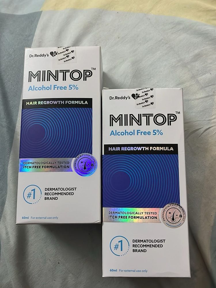 Dr. Reddy’s Mintop Alcohol Free 5% Hair Regrowth F