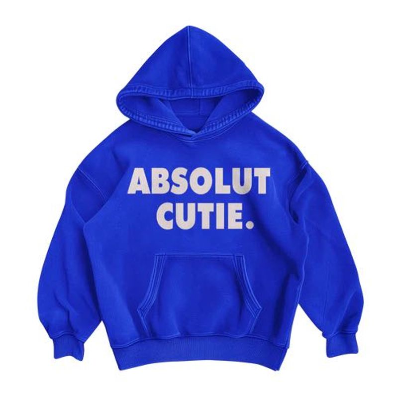 Blue 'Absolut Cutie' Hoodie