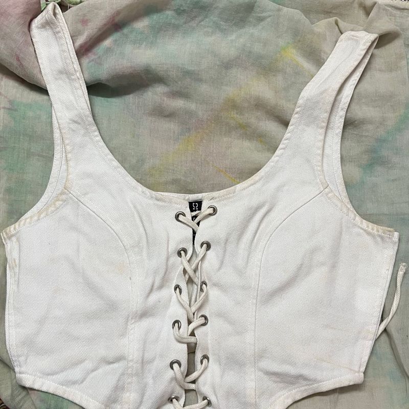 H&amp;M Bustier Top