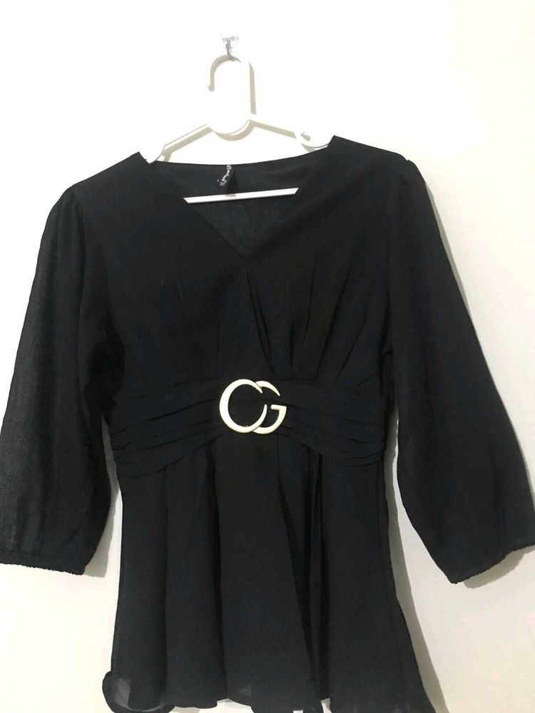 Elegant Black Top