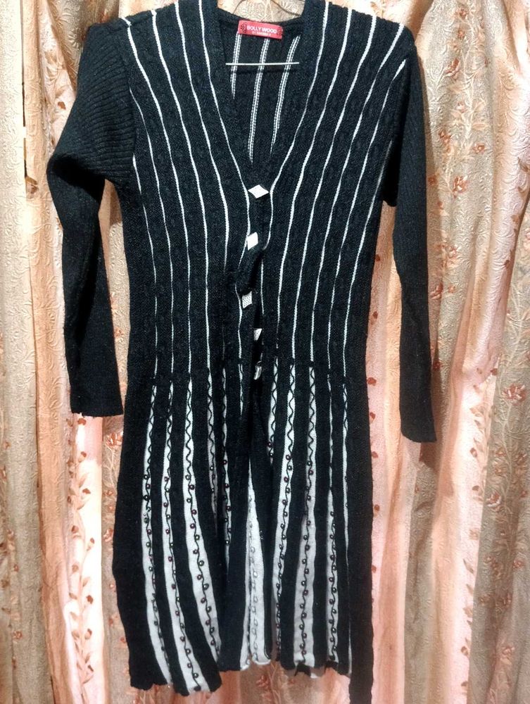 Stylish Striped Cardigan
