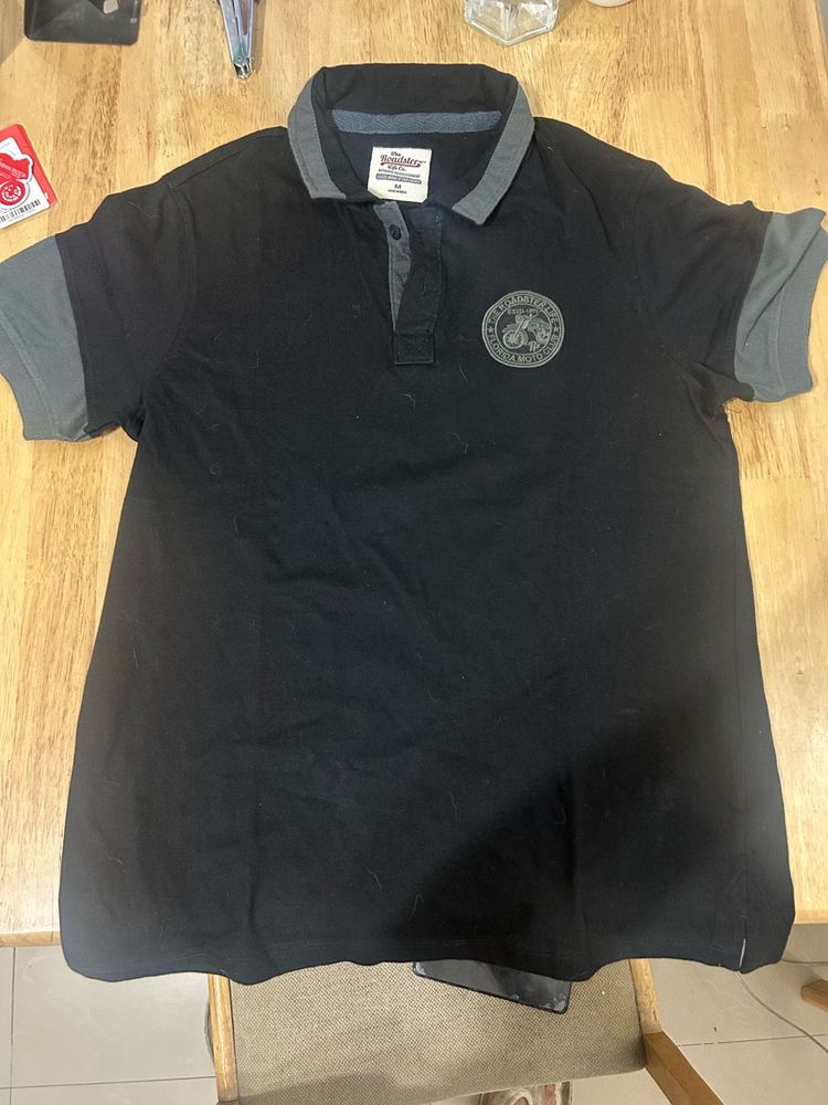 Men&#39;s Black Polo Shirt