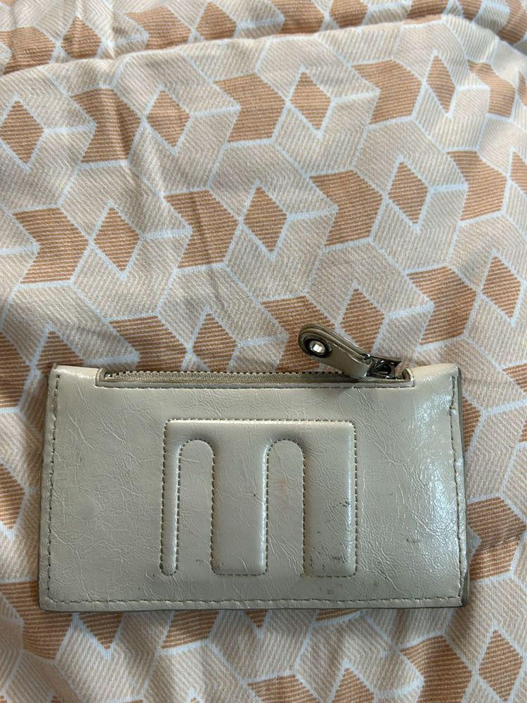 Mango Small Cream Wallet