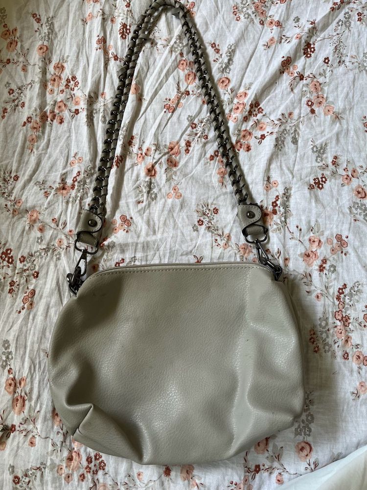 Grey Sling Bag