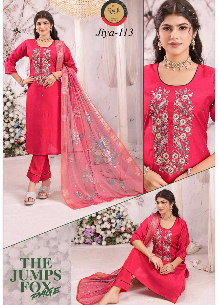 Kurtis Pant Set With Dupatta M To Xxl