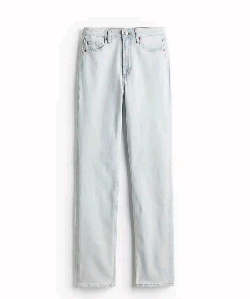 H&amp;M slim straight light jeans