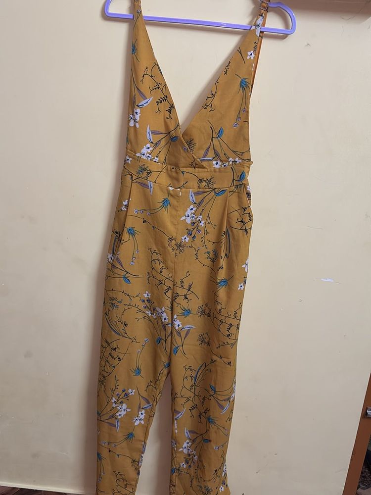 Cute Floral Jumpsuit