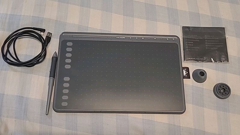 Huion HS611 Space Grey Graphics Tablet