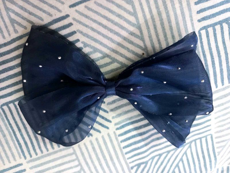✨💎 Sparkle Hair Bow Clip 💙✨