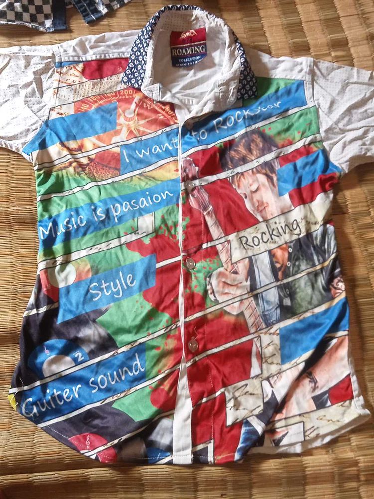 Vintage Roaming Collection Graphic Button-Down