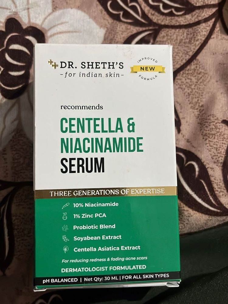 Dr. Sheth&#39;s Centella &amp; Niacinamide Serum