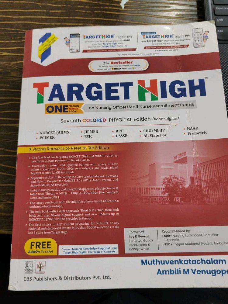 Target High Nursing Exam Book