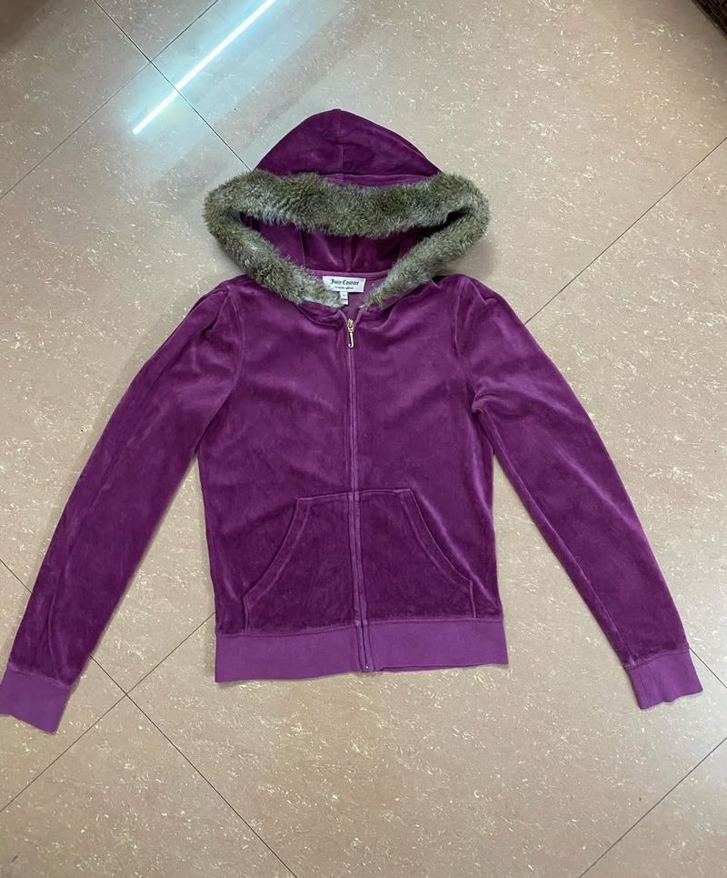 *Sale* Juicy Couture Y2K hooded Zipper