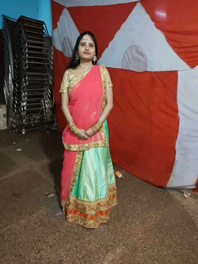 Indian Lehenga Choli Set