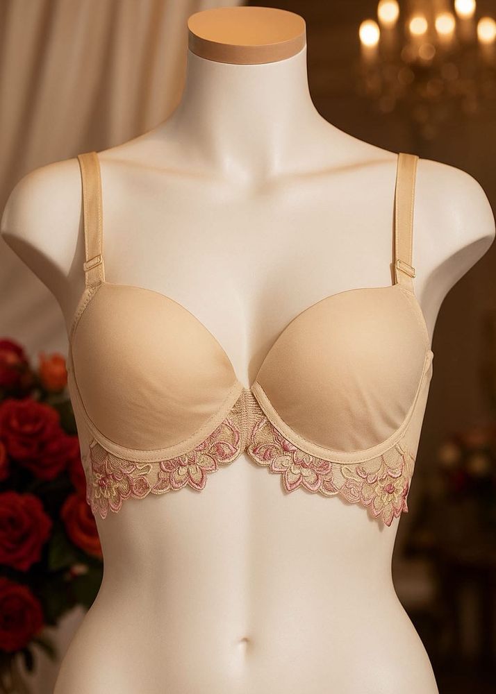 💗💫 Elegant Lace Trim Bra