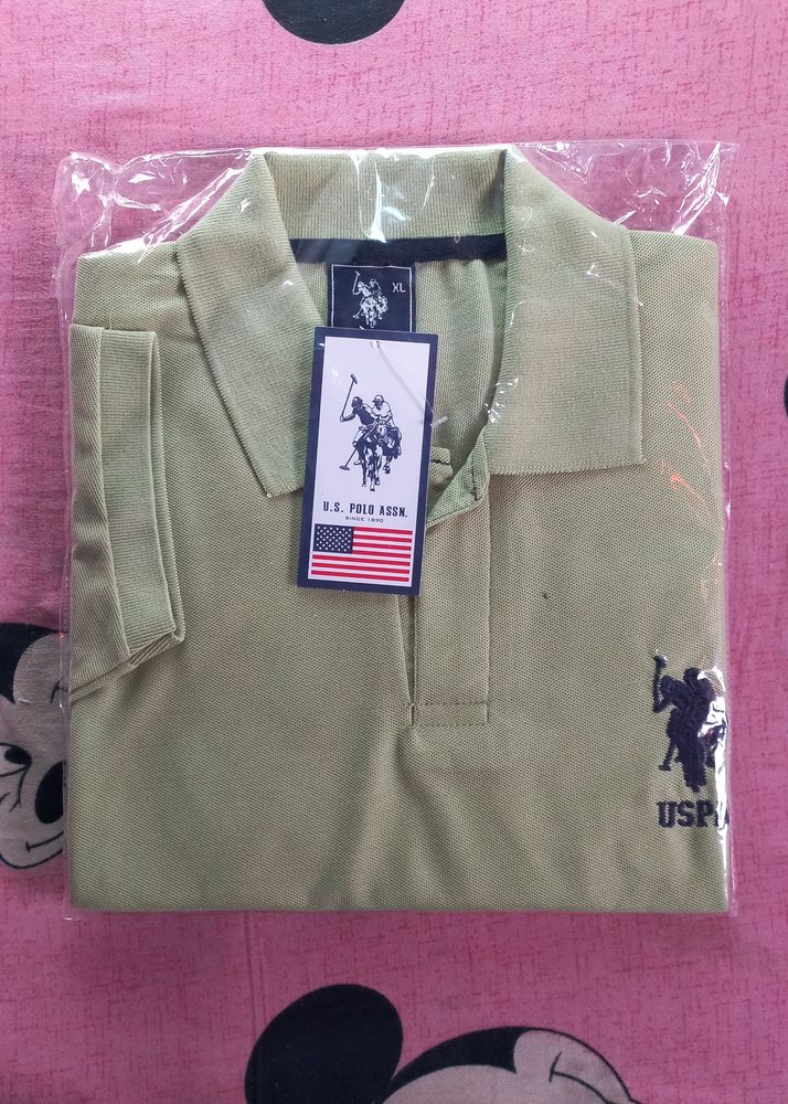 US Polo Assign Tshirt In Metty Fabric Ragular.