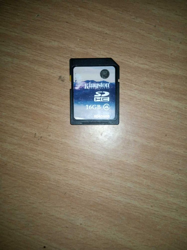 16GB memory card for camera