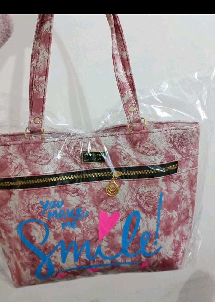 Betsey Johnson Floral Tote Bag