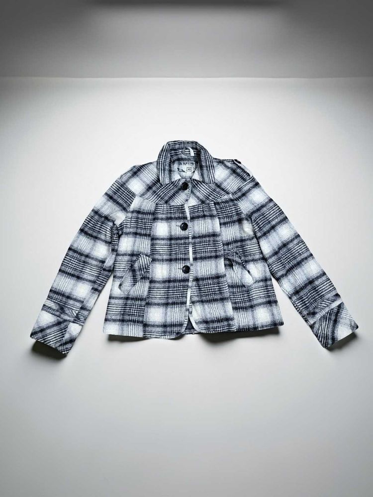 Plaid Checked Women&#39;s Coat