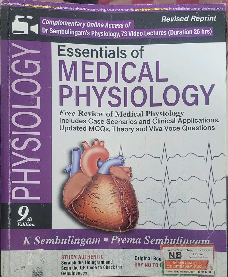 Essentials of Medical Physiology - 9th Edition