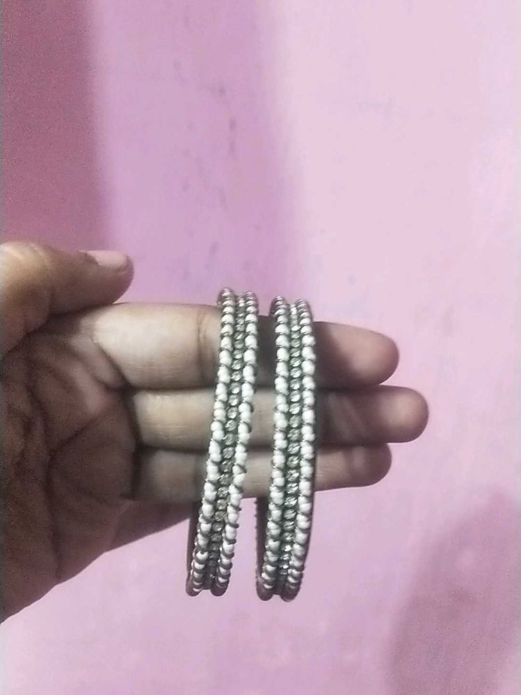 kundan bangles (Set Of 2 )