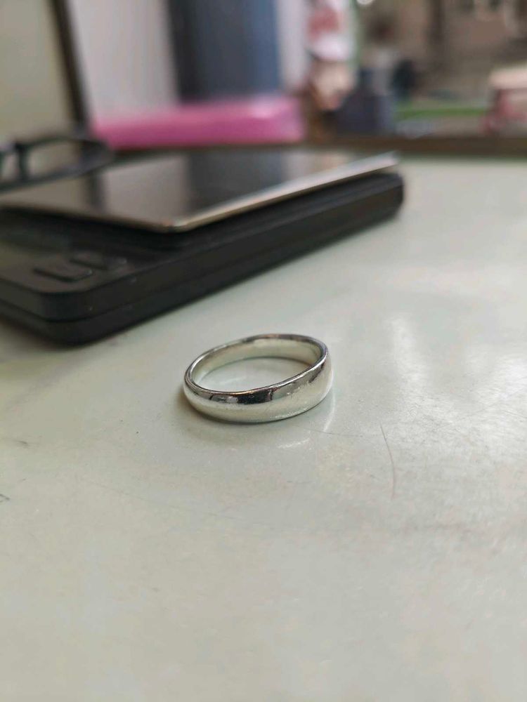 Simple Pure Silver Ring