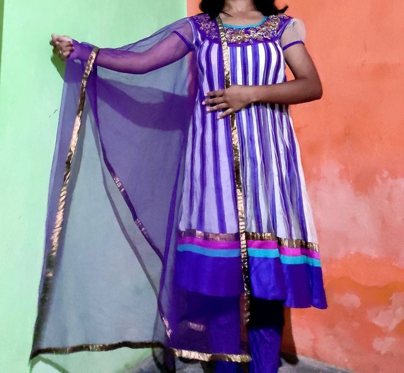 Festive Suit For Women ( Kurta, Pant, Dupatta)