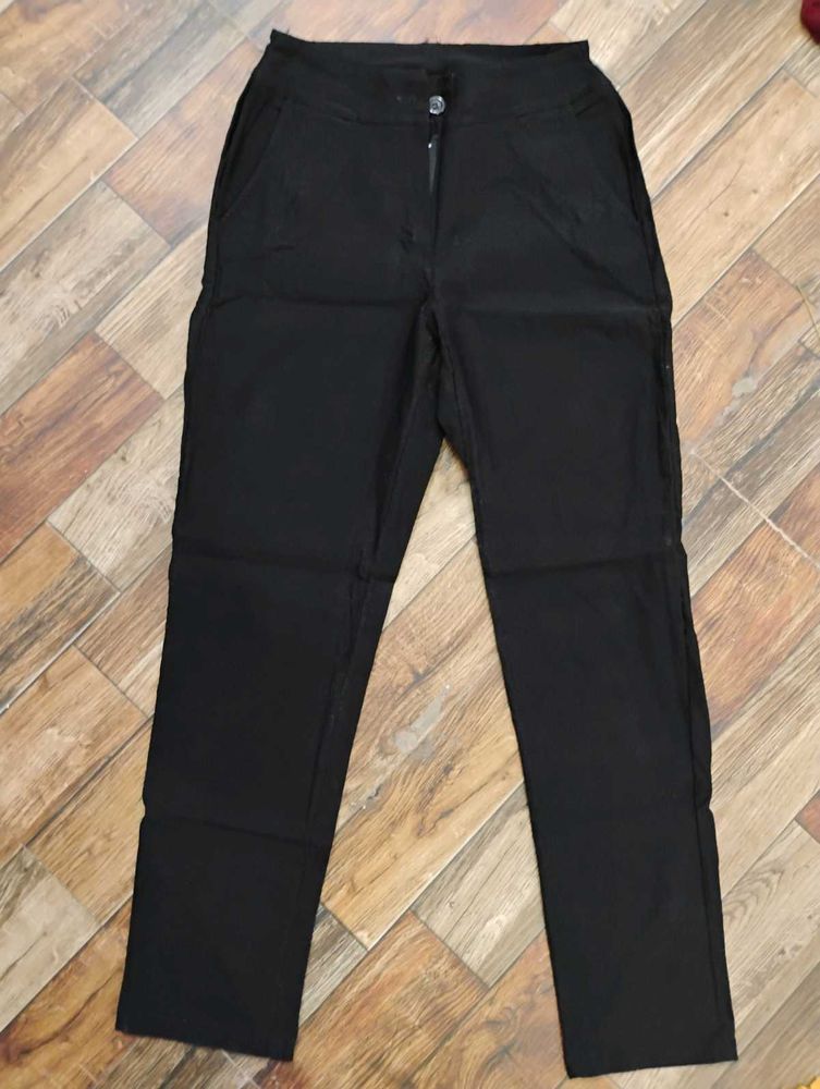 Combo Of 3 Pants Black And Blue