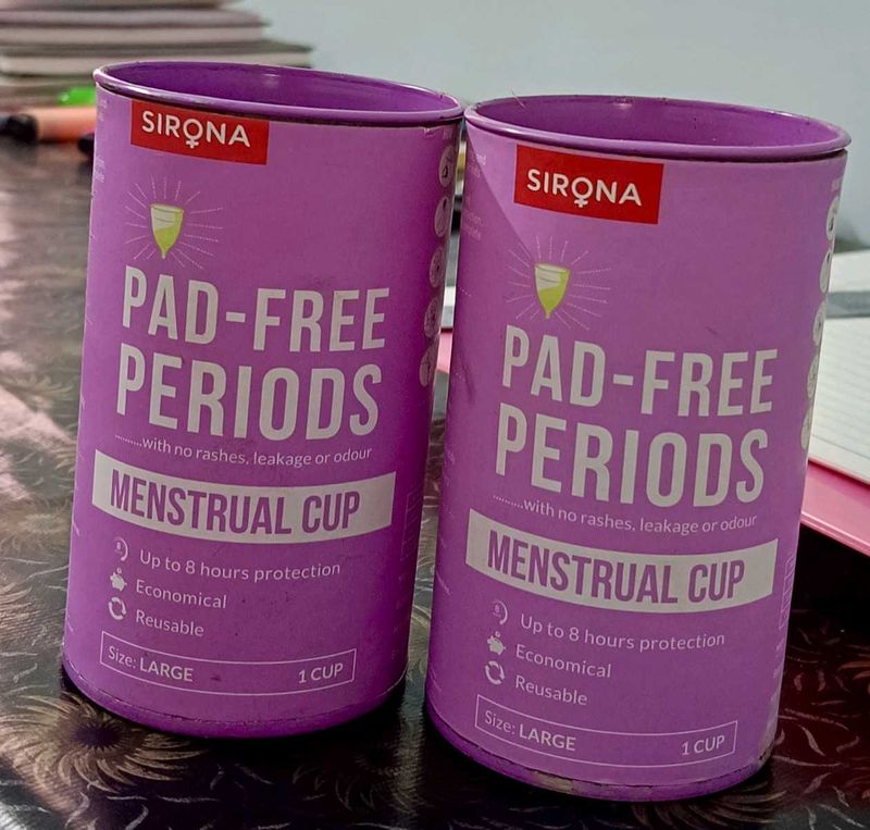 Sirona Menstrual Cup (Set of 2)