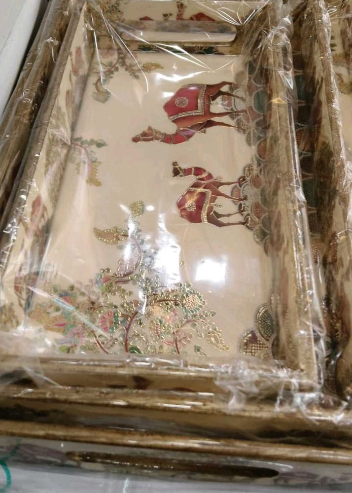 wooden tray