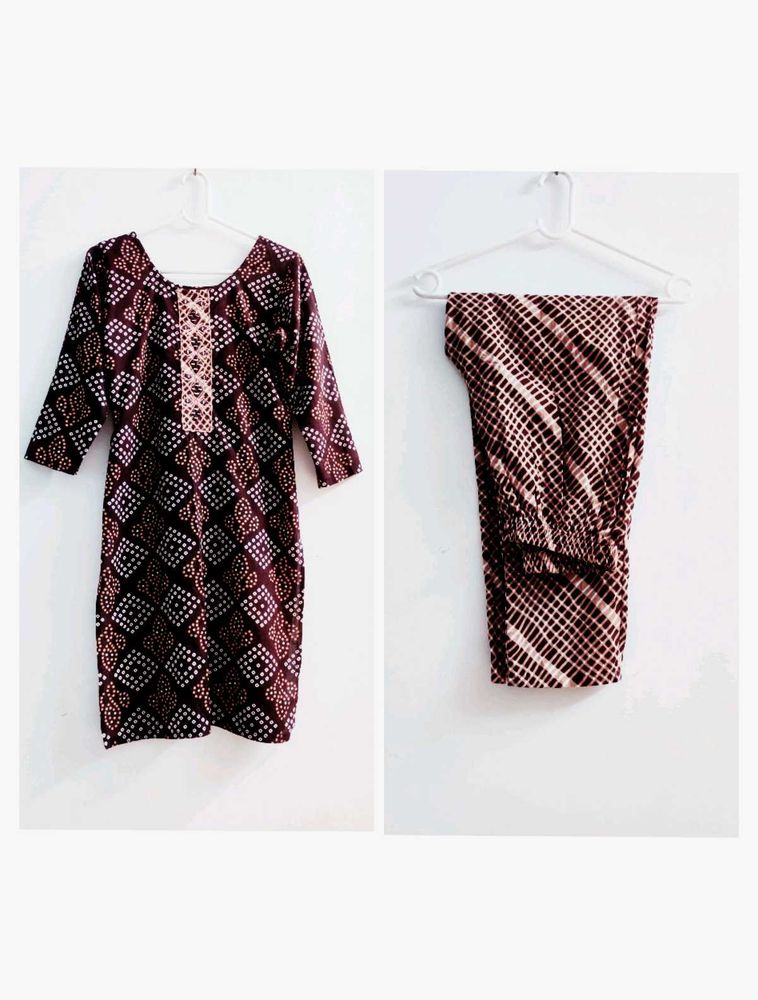 🤎 Embroidery &amp; Real Mirror Work @Front