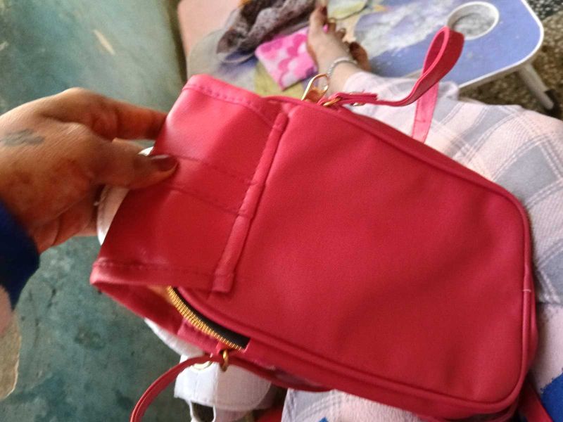 Red Shoulder Bag