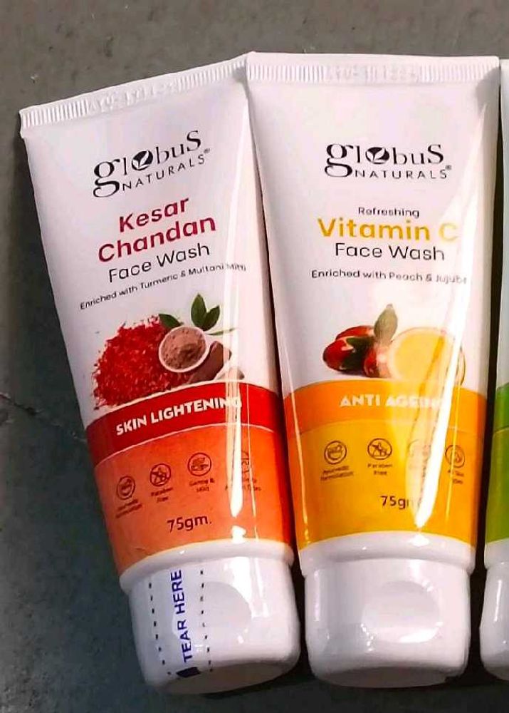 (Pack Of 2) Globus Naturals Face Wash