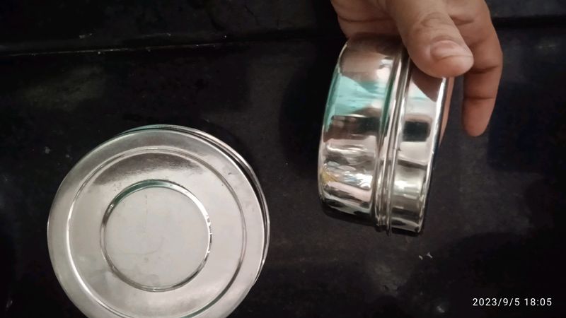 Two Daaba Stainless Steel