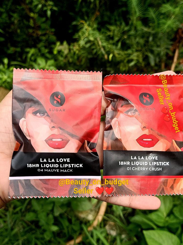 Pack Of 2 ❤️ SUGAR La. La Love Lipstick 💄