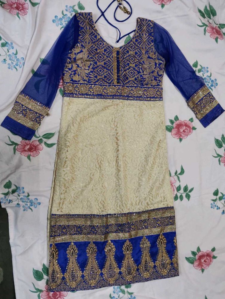 Heavy Kurta With Hand Working