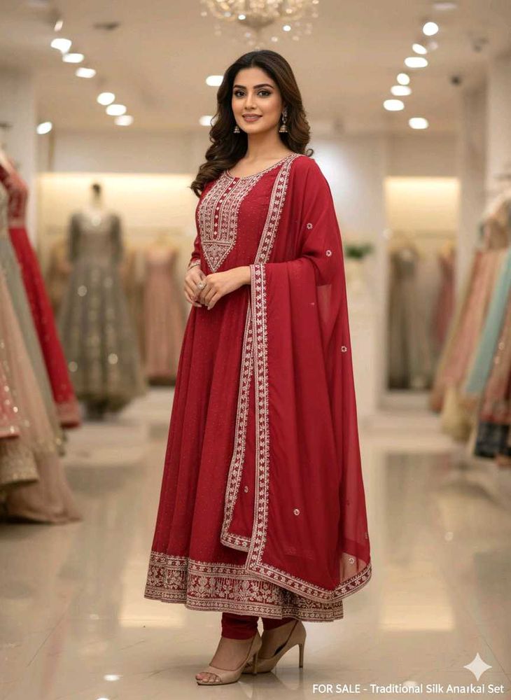 Elegant Anarkali Kurta Set