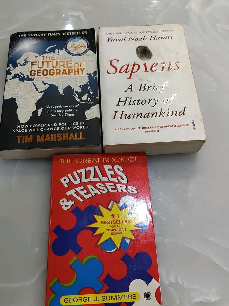 Set of 3 Informative Books
