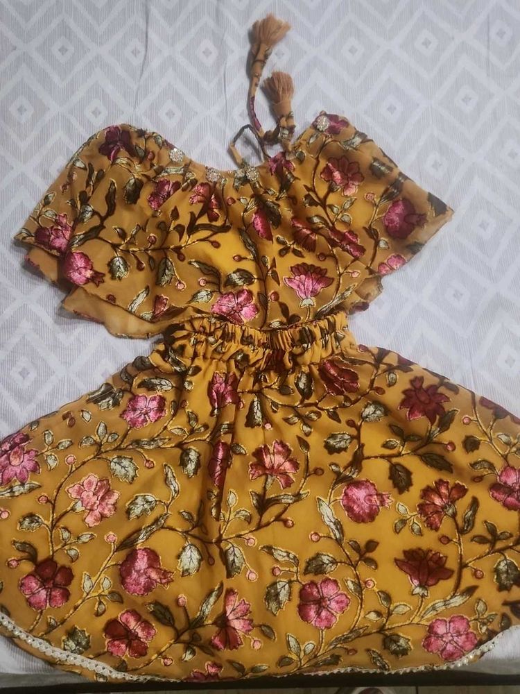 Floral Print Two-Piece Set