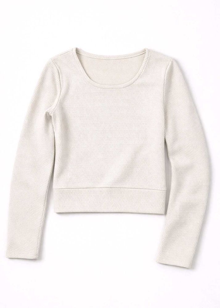 Long Sleeve Cropped Top